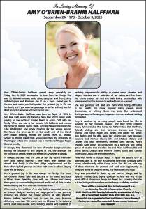 Amy Halffman | Obit