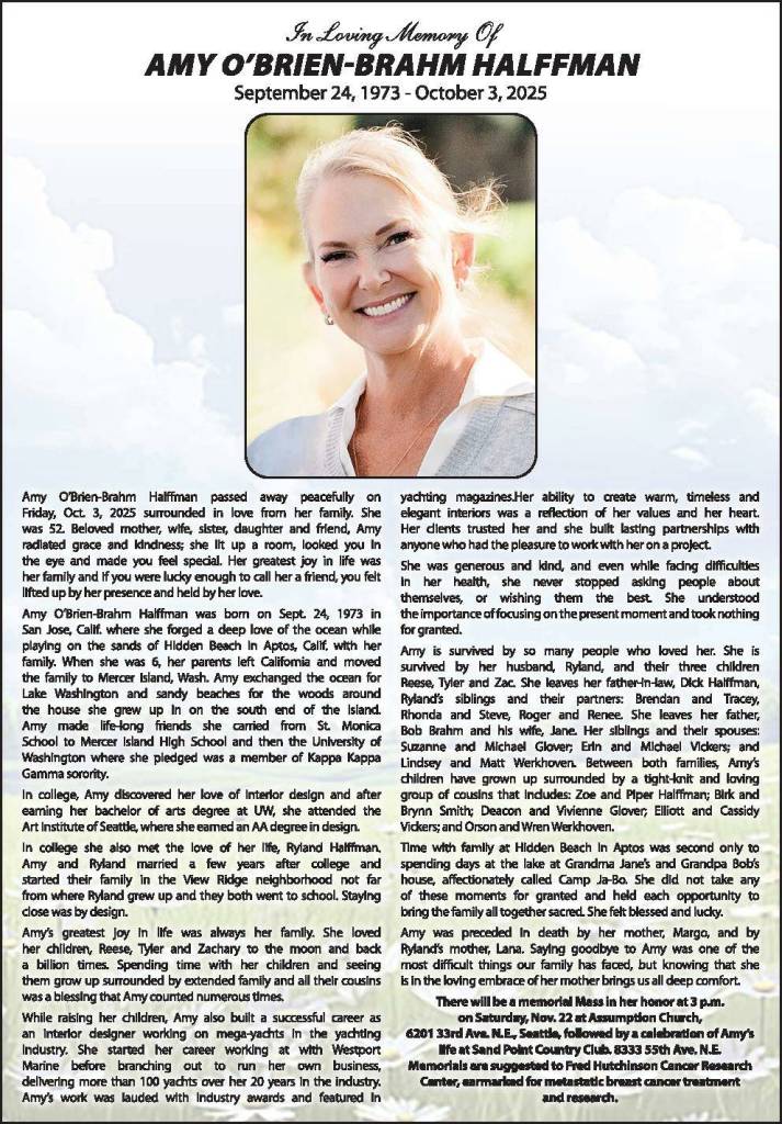 Amy Halffman | Obit