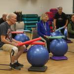 Smiles are aplenty at Rock Steady Boxing. Photo courtesy of the SJCC