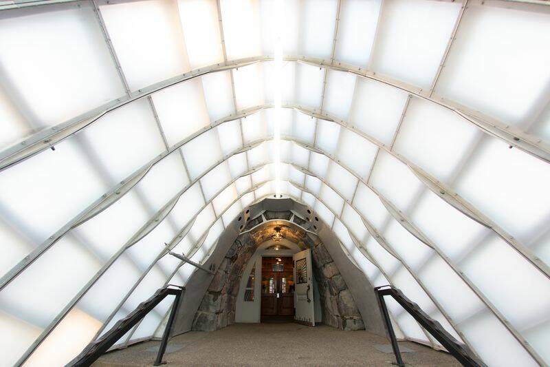 Inside the Igloo. Photo Courtesy of Timberline Lodge