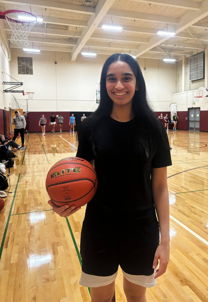 Mercer Island High School senior basketballer Maya Rathod plays shooting guard for the Islanders. Andy Nystrom/ staff photo