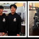 Left to right: Brian Kwon (lead code), Harry Nguyen (team captain) and Henry Xing (lead notebook). Not pictured, Til Wyss (builder). Photos courtesy of the Mercer Island School District