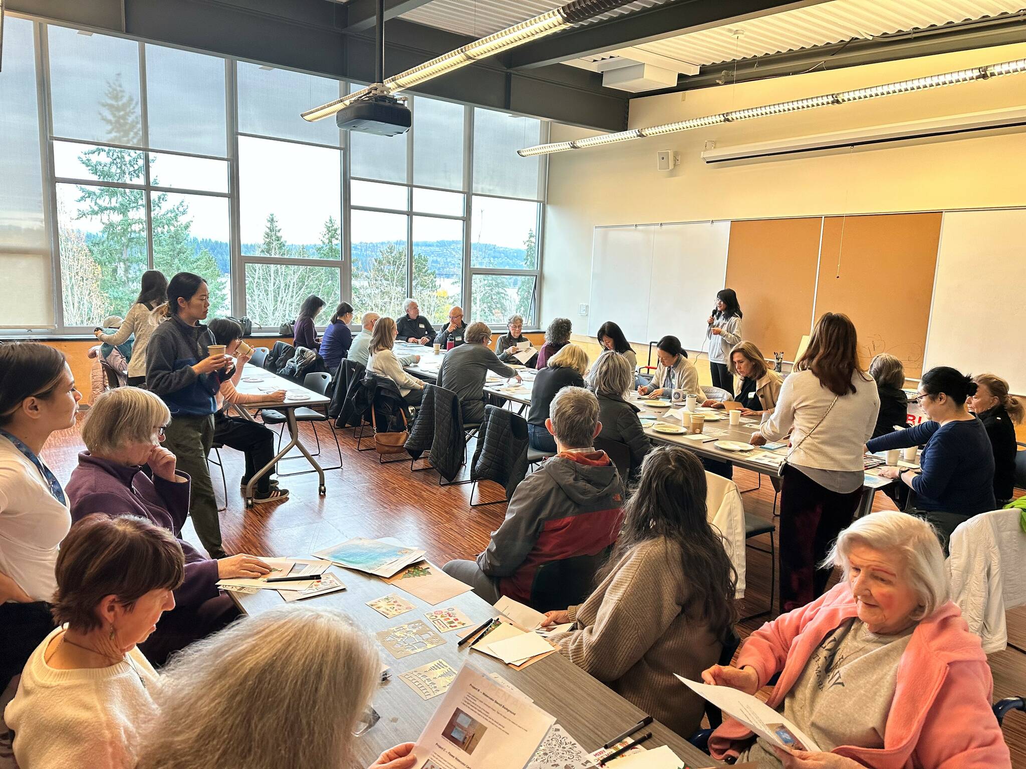 People get involved in the Open Art Studio program. Courtesy photo