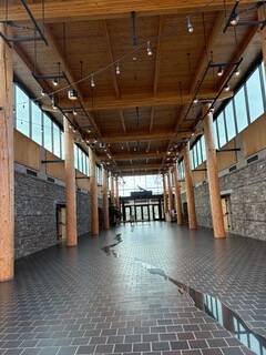 Follow the river to the windows at the Columbia Gorge Discovery Center and Museum. Photo by Mindy Stern