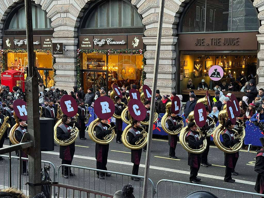 Photo courtesy of the Mercer Island High School marching band