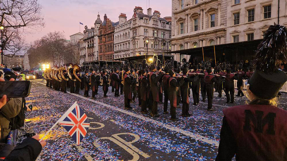 Photo courtesy of the Mercer Island High School marching band
