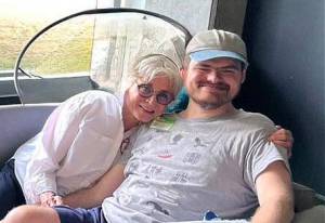 Danielle Cuvillier and her son Nick. Courtesy photo