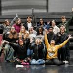 Back row left to right: Mirabelle Krafcik, Grace Lucas, Tiger Yang, Joy Rurangwa, Karis Chow and Wilder Giannini-Upton. Middle row left to right: Pilar Buosoño, Nico Chimenti, Esme Dixon, Omolara Olusanya, Ayo Osidipe and Everett Guillemette. Front row left to right: Daniela Melgar, Megan Mears and Sophia Mecklai. Photo courtesy of Kelly Goto