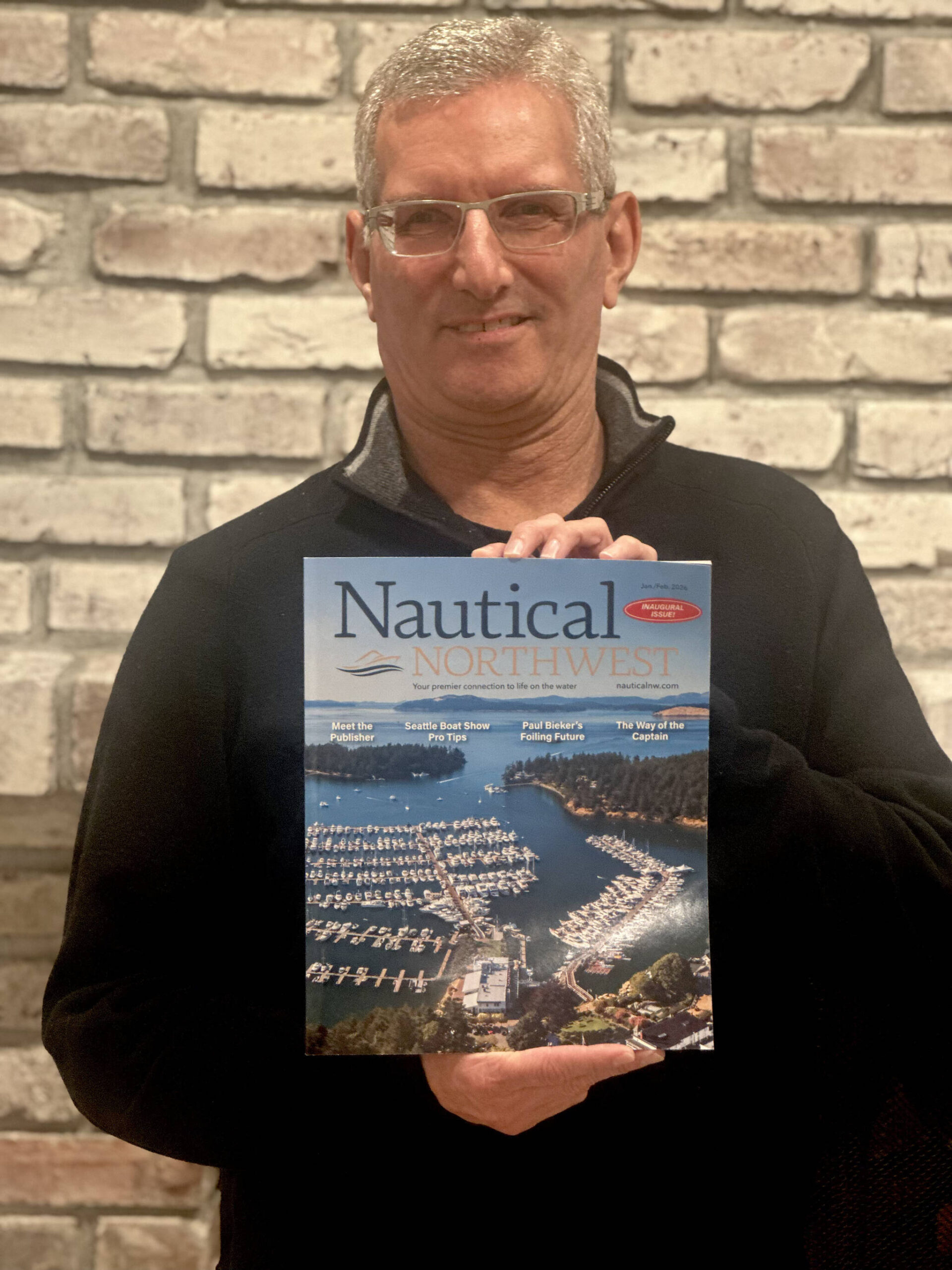 Mercer Island resident Todd Feinroth is the owner/publisher of the new Nautical Northwest magazine. Courtesy photo