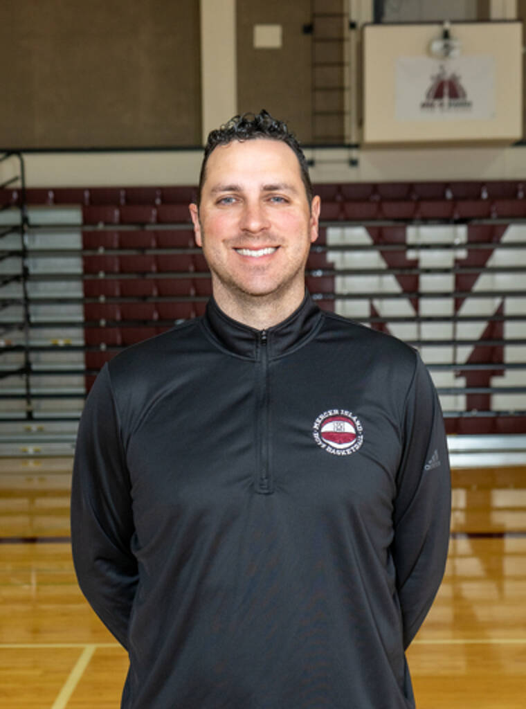 Mercer Island High School boys basketball head coach Gavin Cree. Courtesy photo