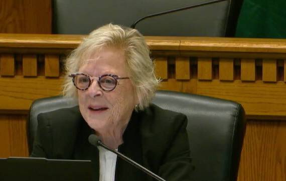 <p>Sen. Claire Wilson (D-District 30) at the Senate Early Learning and K-12 Education working session on Jan. 15. Screenshot/TVW</p>