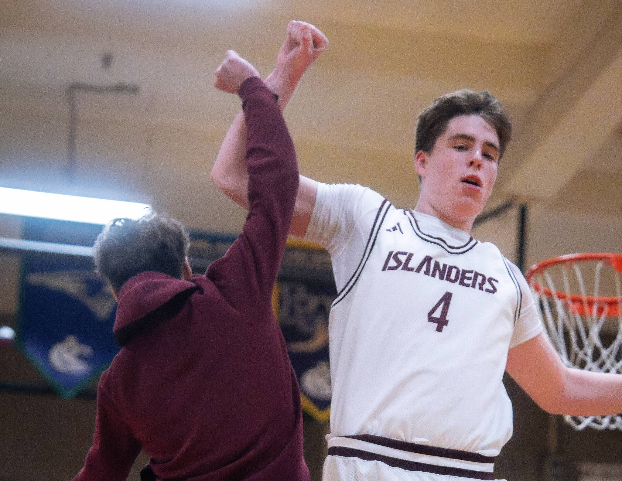 Let’s play two: Shea competes for MIHS basketball and baseball teams