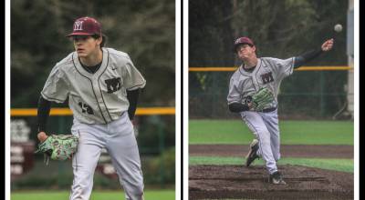 Mercer Island High School senior captain Chase Koehler fires away last season. Photos courtesy of Dash Karlinsky