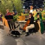 Classical music entertainment. Photo by Mindy Stern