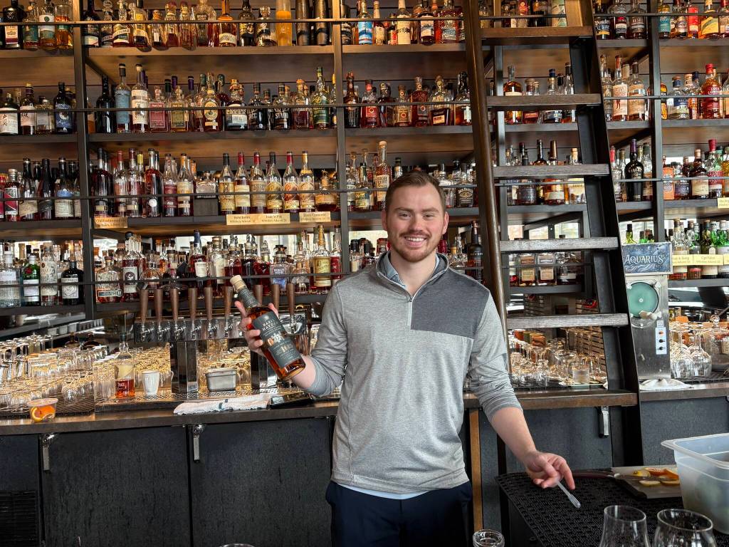 Woodblocks bar manager, Blake Jones. Photo by Mindy Stern