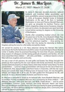 James Maclean | Obit