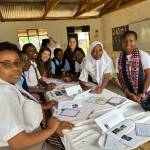 Photo courtesy of Kira Lackland
Savanna Rousell and Kira Lackland at Ngami School.