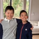 Lakeridge Elementary School students are, from left, Henry Guo (third-grader) and Jacob Yip (fourth-grader). The Lion Noise Meter app builders were named Washington state winners in the elementary track two division in the 2026 Presidential AI Challenge. Courtesy photo