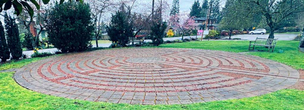 On May 2  World Labyrinth Day  people are invited to walk the labyrinth at Emmanuel Episcopal Church on Mercer Island starting at 1 p.m. Rev. Patrick Raymond said the Chartres-design labyrinth has been a feature of the church grounds for about 30 years. The church will also be re-introducing the labyrinth to its members and guests with presentations after its 8 a.m. and 10 a.m. worship services on April 26. People may walk the Emmanuel labyrinth anytime, Raymond said, adding that an adjacent sign provides a simple explanation and instruction. The church is located at 4400 86th Ave. SE. Courtesy photo