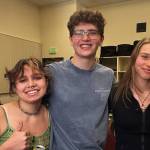 Mercer Island High School students, from left, Phoebe Carr, RJ Annest, Cole Jones, Liv Hoefer and Mia Dong. Andy Nystrom/ staff photo