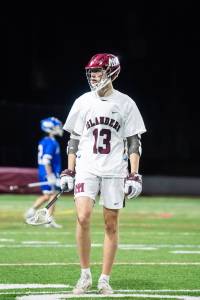 Mercer Island High School senior lacrosse captain Will Baxter. Photo courtesy of Ari Stoffer