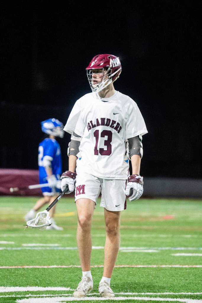Mercer Island High School senior lacrosse captain Will Baxter. Photo courtesy of Ari Stoffer