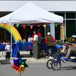 Attendees ride adaptive bikes at the Community Day of Inclusion. Andy Nystrom/ staff photo