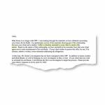 Courtesy image 
An excerpt of an email exchange between Andy Paroff, a staff attorney with the Washington Education Association and Shaun Harman, the assistant director within OSPIs Office of Professional Practice and Ethics in April 2025.