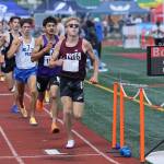 Mercer Island High Schools Matthew Lawrence took second in the 3A state 3200. Photo courtesy of Scott Knoblich