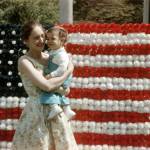 Frida Brown with Albert circa 1958, on the day she became a United States citizen. Courtesy photo