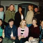 The Cover Girls meet in April 2003 at Susan Dykstras home: Back row from left to right  Marge Petrie, Peggy Crow, Irene Mulroy, Tracy McHugh and Dykstra; front row from left to right  Annette Williamson, Maureen MacLean, Pat Keehn, Pat McNamee and Kathy Ellestad. Not pictured: Merriann Firnstahl. Courtesy photo