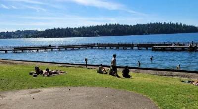 With hot weather upon us, the city of Mercer Island asks locals to stay alert to hidden dangers as they head to the Island shoreline to cool off. The Mercer Island Police Departments Marine Patrol Unit actively patrols the coast to keep the public safe and has already removed tons of debris left by recent flooding. However, submerged hazards may still be present, risking entanglement or drowning, the city said. With Lake Washington remaining deceptively cold beneath the surface, a city notice said that scenario can quickly trigger muscle failure or hypothermia, even if the air temperature is hot. Preventable drownings remain elevated across King County, with Lake Washington accounting for nearly 30% of recent open-water fatalities. Exercise caution by never swimming alone, using a lifejacket, and staying within designated swimming areas and close to shore, the notice added. Visit King Countys website for more tips to swim safely: <a href="https://link.orlo.us/txuoM" target="_blank">https://link.orlo.us/txuoM</a>. Photo courtesy of the city of Mercer Island