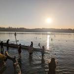 Mercer Island Rowing Club campers get ready for their session. Courtesy photo