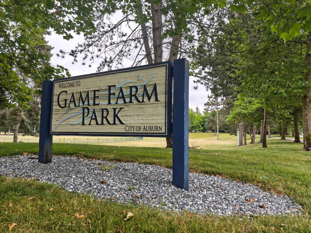 Game Farm Park Sign. Ben Ray / The Reporter