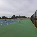 Browns Point Elementary tennis and pickleball courts. Ben Ray / The Reporter