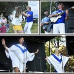 The ABBAgraphs entertain the crowd at Mercerdale Park. Andy Nystrom/ staff photos