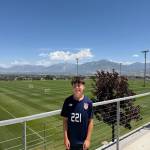 Chancellor Tobin attended the United States Olympic Development Program U13 team regional tryouts in Utah in July. Photo courtesy of Charles Tobin